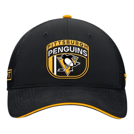 Pittsburgh Penguins Fanatics Authentic Pro Draft Structured Trucker Cap