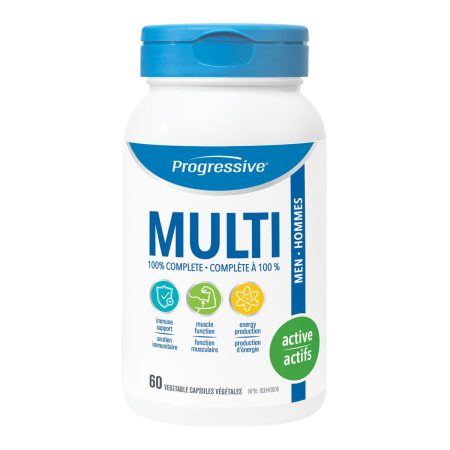 Progressive Active Men's MultiVitamin 60 Caplets