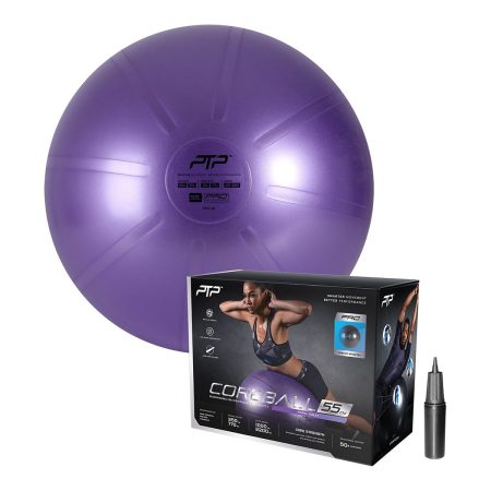 PTP CoreBall Gym Ball - 55 cm/Pearl Violet