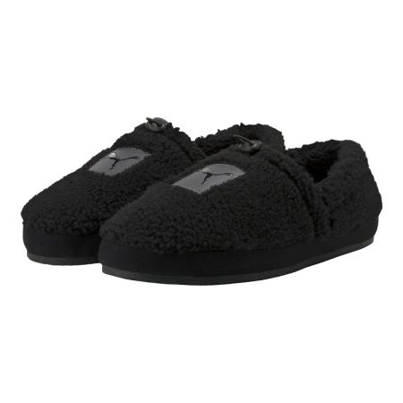 PUMA Women's Tuff Mocc Sherpa Slippers, Slip On, Moccasin, Closed Heel, Indoor, Outdoor