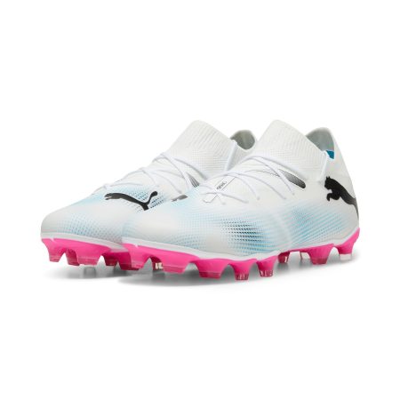 PUMA Women's Future 7 Match Firm Ground Lightweight Soccer Cleats