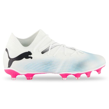 PUMA Women's Future 7 Match Firm Ground Lightweight Soccer Cleats