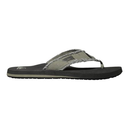 Quiksilver Men's Monkey Abyss Flip Flops/Sandals, Cushioned