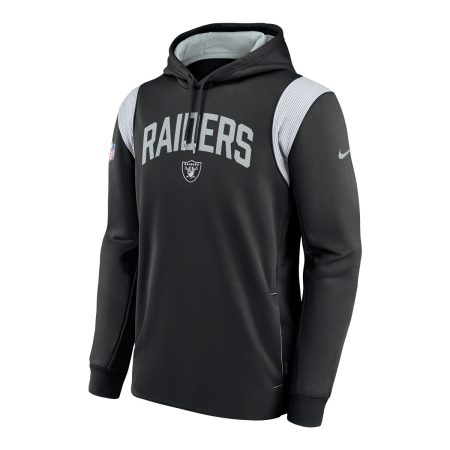 Las Vegas Raiders Nike Therma Pullover Hoodie