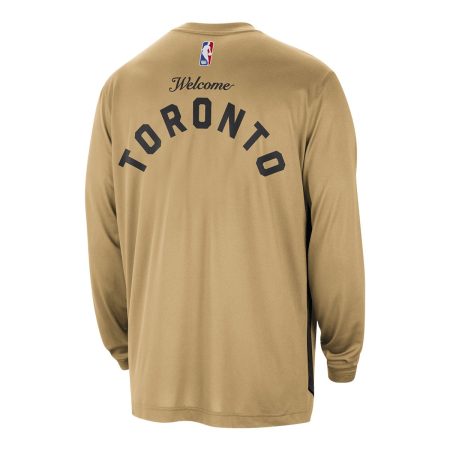 Toronto Raptors Nike City Edition Long Sleeve Pregame Top