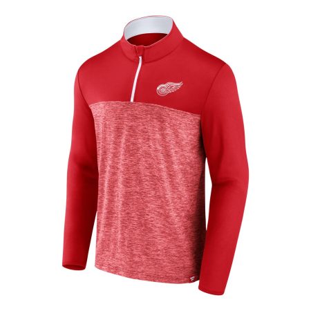 Detroit Red Wings Fanatics Persistence 1/4 Zip Long Sleeve Top