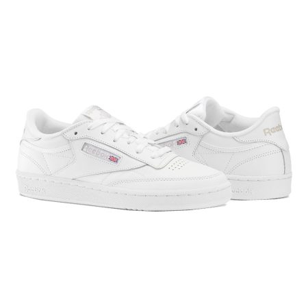 Reebok Women's Club 85 Foundation Shoes, Sneakers, Low Top, Casual, Leather