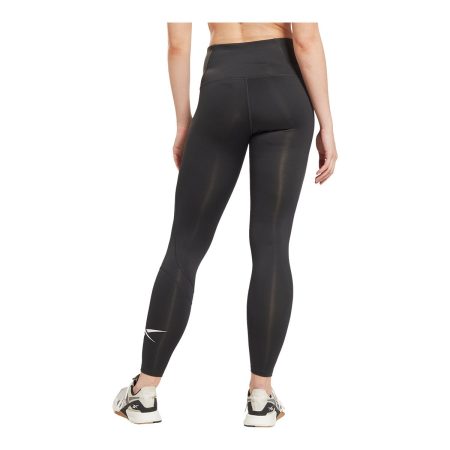 Reebok Women's Workout 25 Inch Big Logo Tights