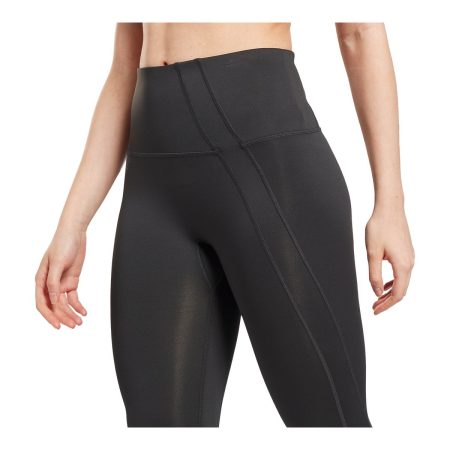 Reebok Women's Workout 25 Inch Big Logo Tights