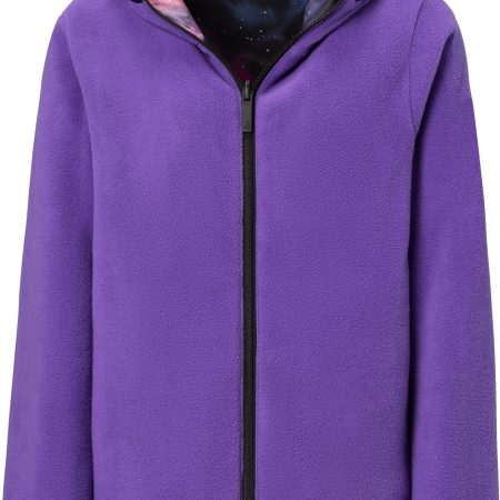 Ripzone Girls' Banzai Reversible Fleece Jacket