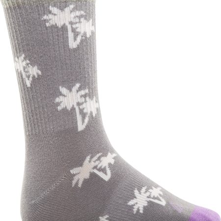 Ripzone Girls' Shiny Palms Crew Socks - 3 Pack