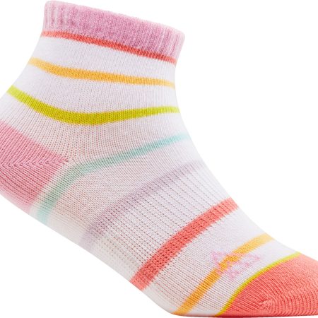 Ripzone Girls' Toddler Quarter Crew Socks - 3 Pack