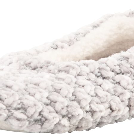 Ripzone Women's Harlow Ballerina Slippers, Slip On, Closed Heel, Indoor, Memory Foam