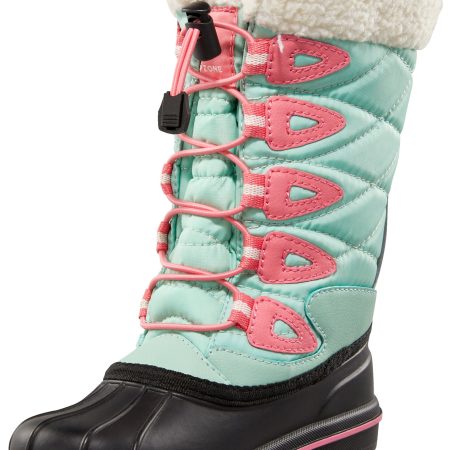 Ripzone Girls' Grade/Pre-School Icelynn Grayed Insulated Fleece-Lined Winter Boots