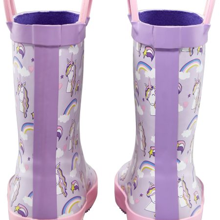 Ripzone Toddler Girls' Iris Rain Boot Unicorn Running Shoes