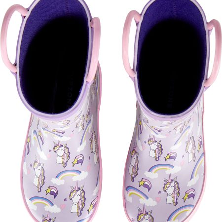 Ripzone Toddler Girls' Iris Rain Boot Unicorn Running Shoes