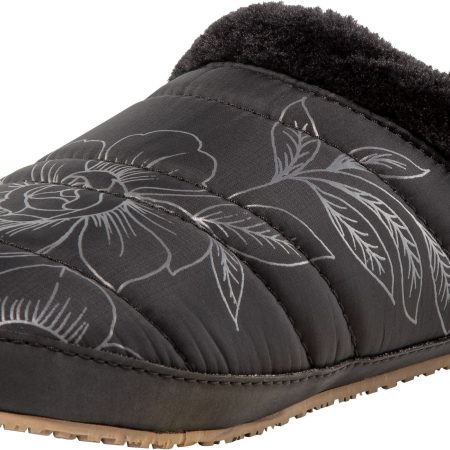 Ripzone Women's Maeve Slippers, Slip On, Open Heel, Indoor, Memory Foam, Faux Fur