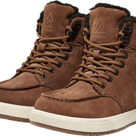 Ripzone Men's Wren Mid Cut Sherpa-Lined Suede Winter Boots