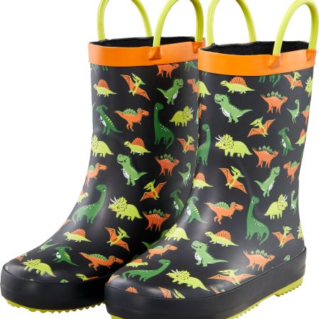 Ripzone Toddler Kids' Neil Rainboot Dino Running Shoes