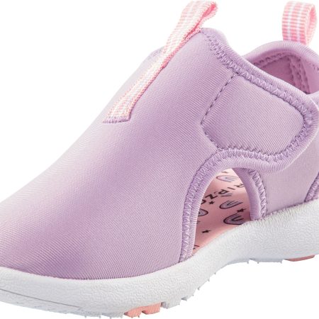 Ripzone Kids' Toddler Shoreline Slides/Sandals, Girls', Closed Toe, Velcro, Heel Strap