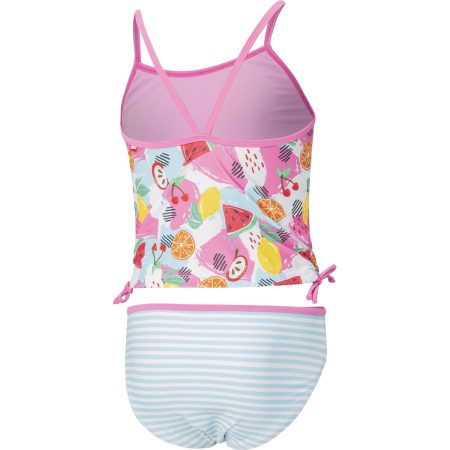 Ripzone Girls' SL Ruched Tankini Set