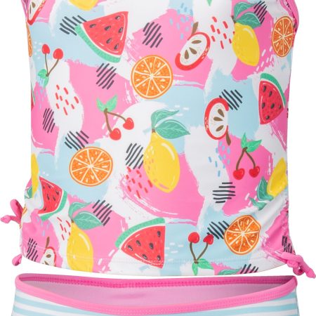 Ripzone Girls' SL Ruched Tankini Set