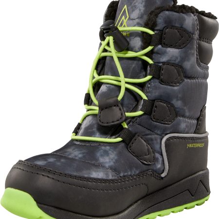 Ripzone Kids' Snow Day Waterproof Insulated Faux Sherpa Winter Boots