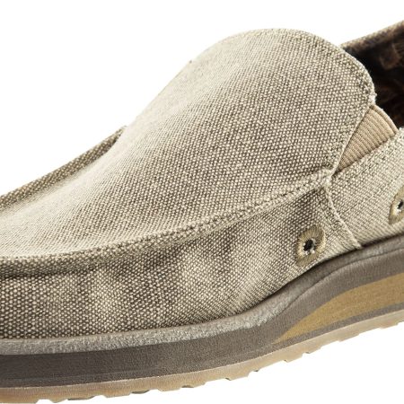 Ripzone Men's Tate Twill Lightweight Cushioned Slip On Sandals