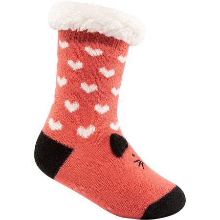 Ripzone Toddler Girls' Kitty Cozy Socks