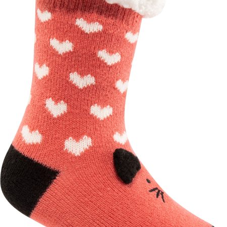 Ripzone Toddler Girls' Kitty Cozy Socks