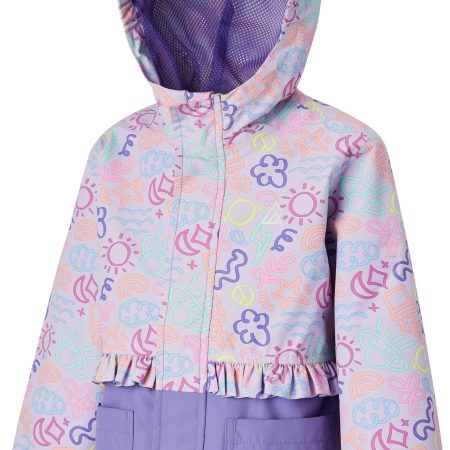 Ripzone Toddler Girls' 2-6 Burnaby Rain Jacket