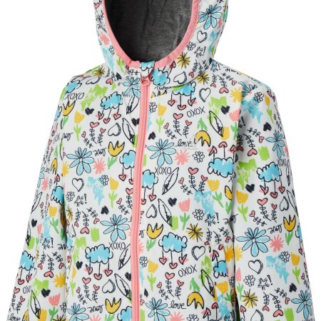 Ripzone Toddler Girls' 2-6 Oakland Lightweight DWR Windbreaker Jacket