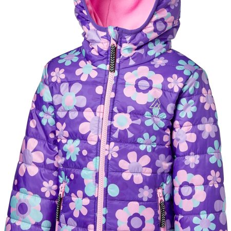 Ripzone Toddler Girls' 26 Minett 2.0 Reversible Jacket