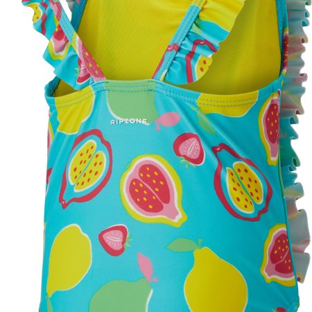 Ripzone Toddler Girls' SL 2-6x Ruffle Front One Piece Swimsuit