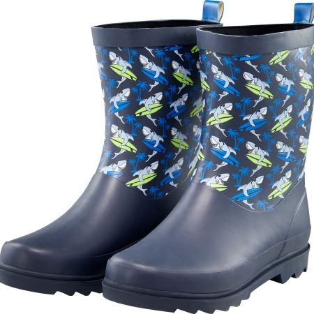 Ripzone Kids' Grade/Pre-School Van Shark Rain Boots