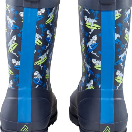 Ripzone Kids' Grade/Pre-School Van Shark Rain Boots