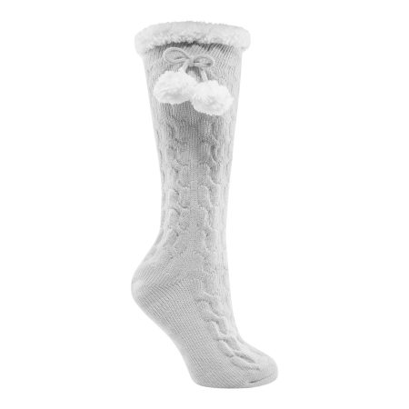 Ripzone Women's Reading Winter Socks, Plush, Non-Slip