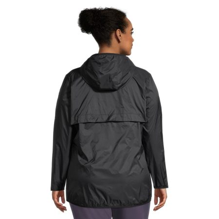 Ripzone Women's Plus Size Packable Windbreaker Jacket