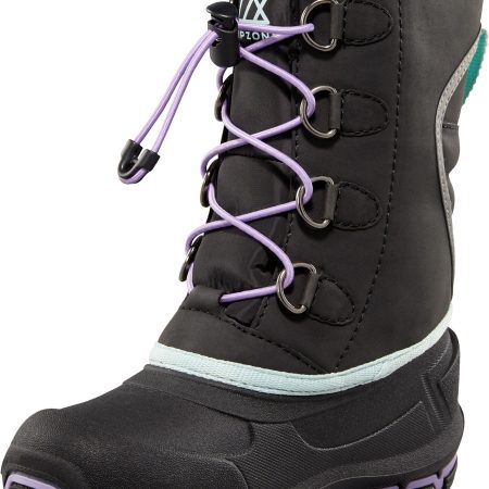 Ripzone Kids' Whiteout Waterproof Insulated Fleece-Lined Winter Boots