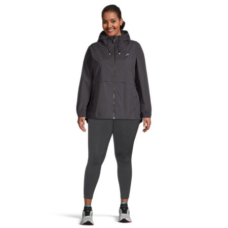 Ripzone Women's Plus Size Capilano 2.0 Windbreaker Jacket