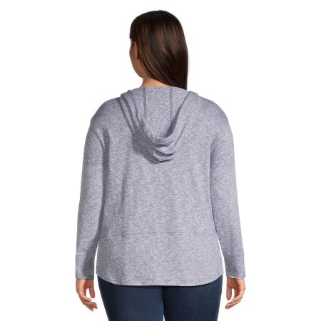 Ripzone Women's Plus Size Haida 2.0 Hooded Top