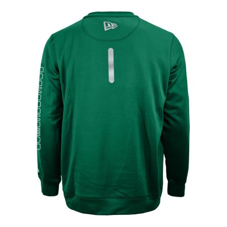 Saskatchewan Roughriders New Era Spirit Crewneck Fleece Top