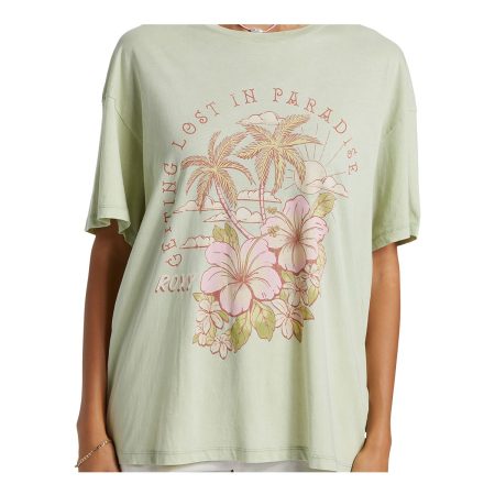 Roxy Women's Hibiscus Paradise XBFC T Shirt