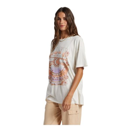 Roxy Women's Star Chart Egret XBFC T Shirt