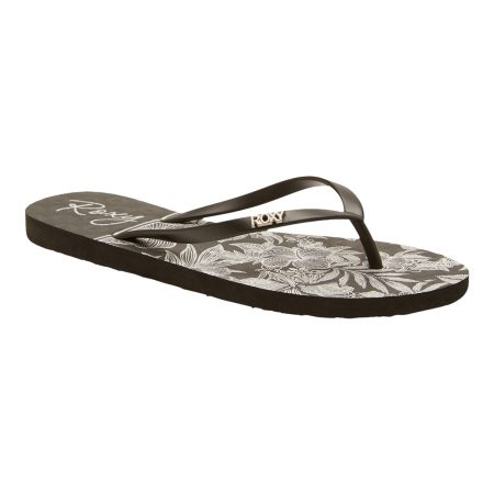 Roxy Women's Viva Stamp Comfortable Supported Beach Flip Flop Sandals