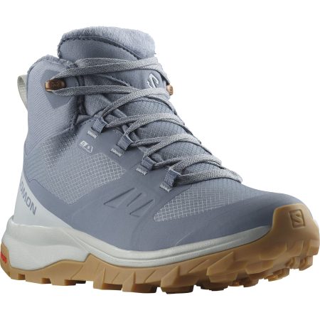 Salomon OUTsnap CSWP Waterproof Fleece-Lined Lightweight Winter Boots