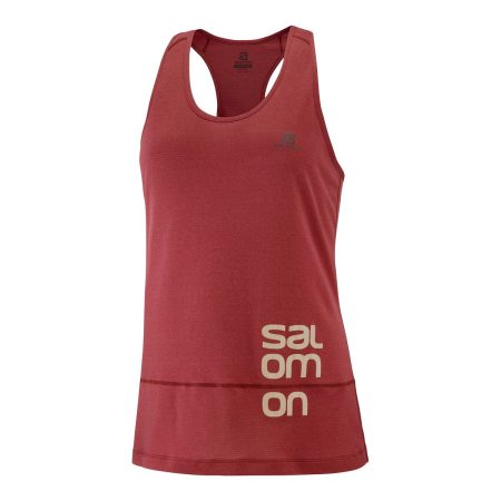 Salomon Women's Cross Run Graphic Tank