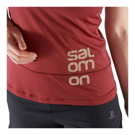 Salomon Women's Cross Run Graphic Tank