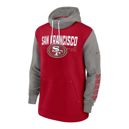 San Francisco 49ers Nike Color Block Hoodie