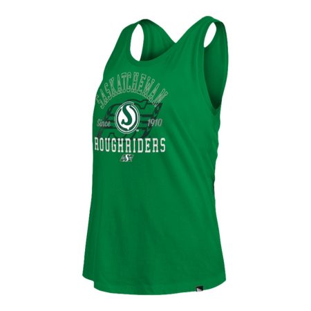 Saskatchewan Roughriders New Era Women's Glitter Print Tank Top